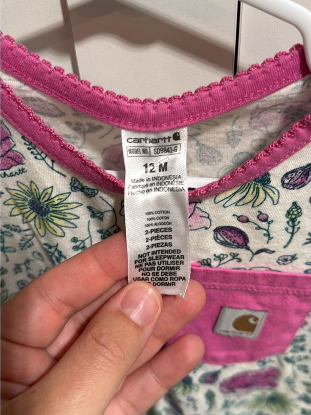 Carhartt Floral Bodysuit - Picture 3 of 5